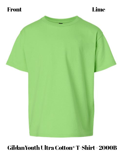 Custom t-shirt Gildan Youth Ultra Cotton® T-Shirt - 2000B