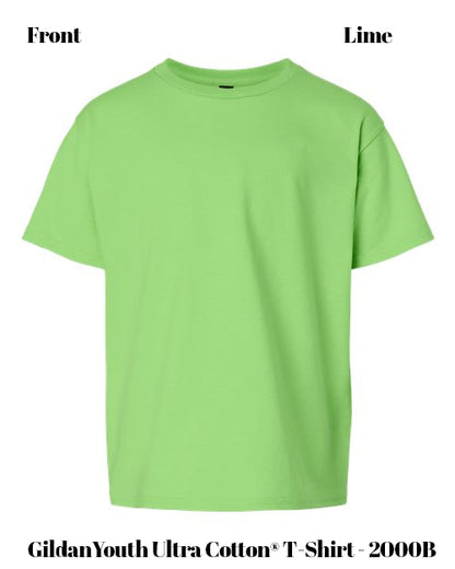 Custom t-shirt Gildan Youth Ultra Cotton® T-Shirt - 2000B