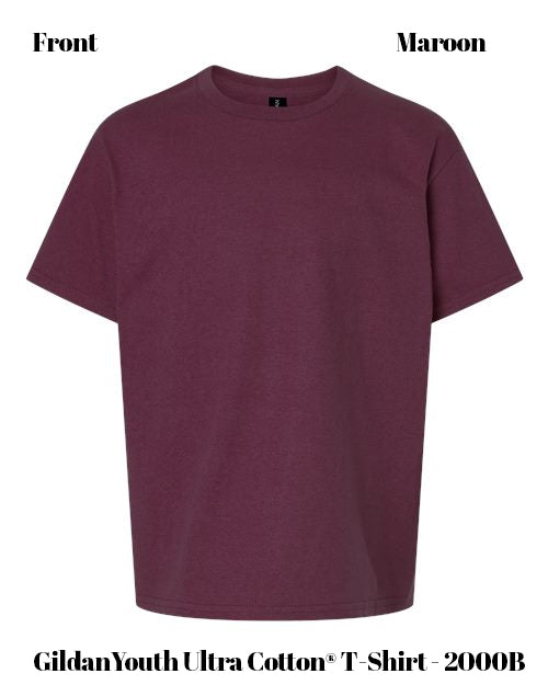 Custom t-shirt Gildan Youth Ultra Cotton® T-Shirt - 2000B