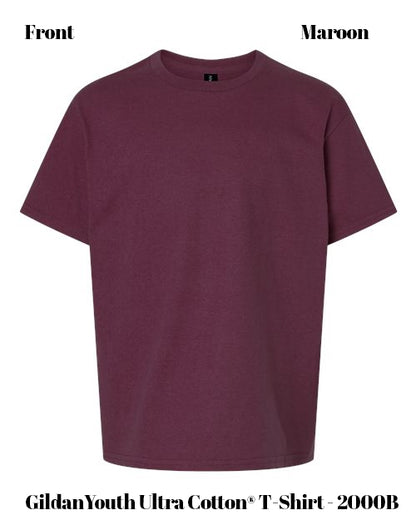 Custom t-shirt Gildan Youth Ultra Cotton® T-Shirt - 2000B
