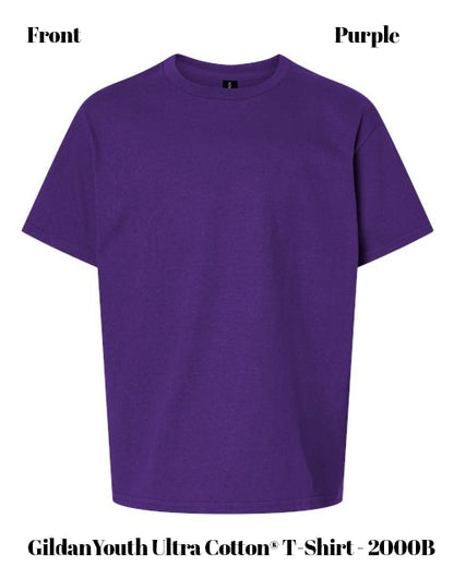 Custom t-shirt Gildan Youth Ultra Cotton® T-Shirt - 2000B