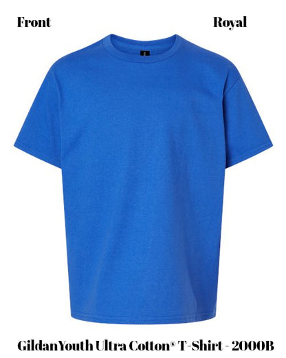 Custom t-shirt Gildan Youth Ultra Cotton® T-Shirt - 2000B