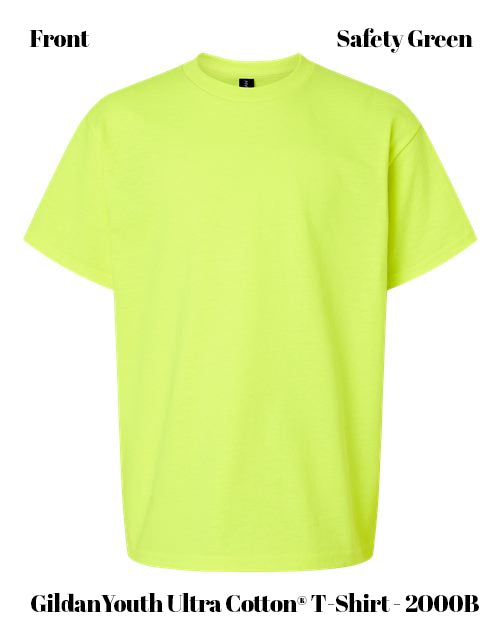 Custom t-shirt Gildan Youth Ultra Cotton® T-Shirt - 2000B