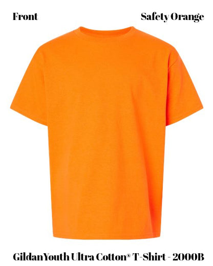 Custom t-shirt Gildan Youth Ultra Cotton® T-Shirt - 2000B