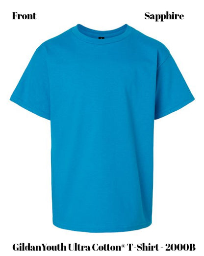 Custom t-shirt Gildan Youth Ultra Cotton® T-Shirt - 2000B