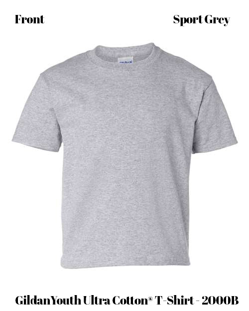 Custom t-shirt Gildan Youth Ultra Cotton® T-Shirt - 2000B