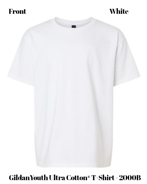 Custom t-shirt Gildan Youth Ultra Cotton® T-Shirt - 2000B