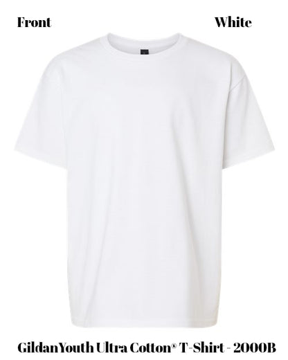 Custom t-shirt Gildan Youth Ultra Cotton® T-Shirt - 2000B