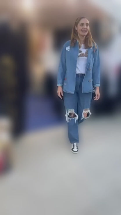 TJ Blush Lebanon blazer