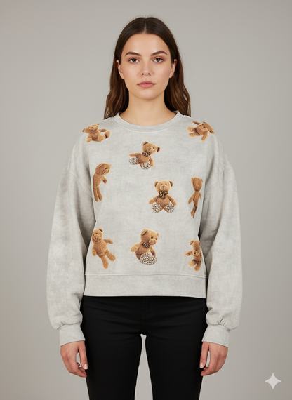 TJ Blush Teddy Sweater