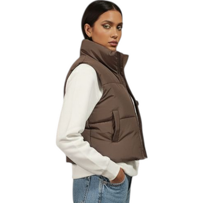 TJ Blush Brown Vest