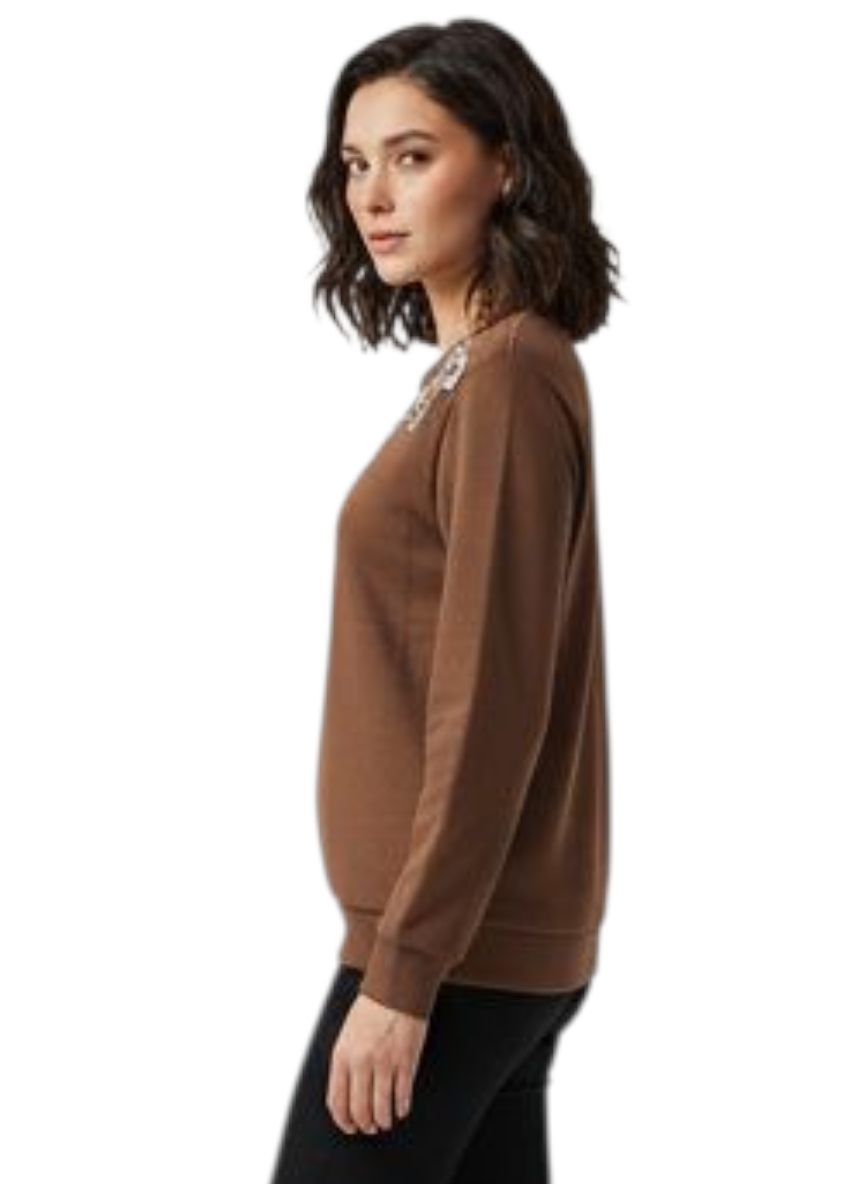 TJ Blush Bow Tie sweater