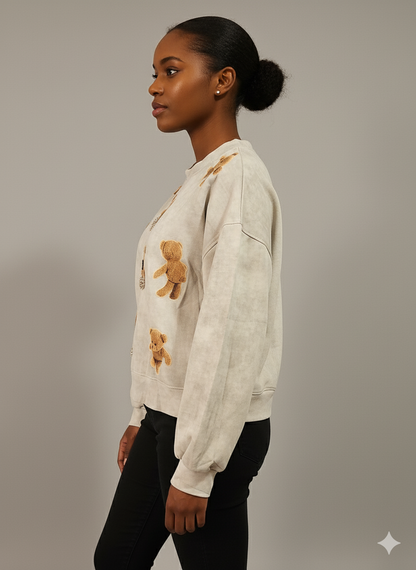 TJ Blush Teddy Sweater