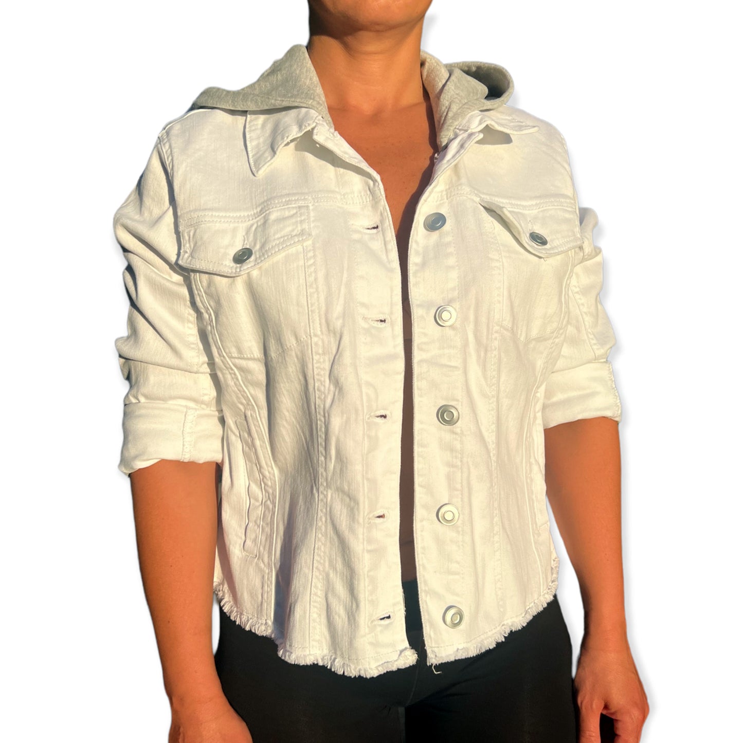 Women's Jacket White and Grey