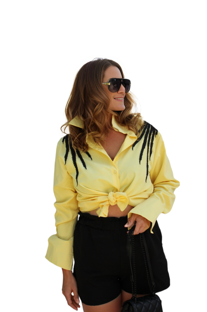 Women's Long Sleeve Yellow